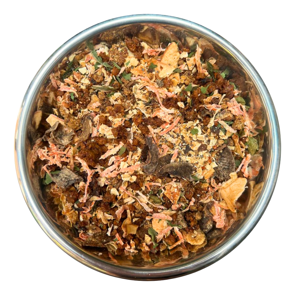 Wankün - Alimento para perros adultos - Receta carne y cerdo (750 grs) equivale a 3,5K de comida fresca