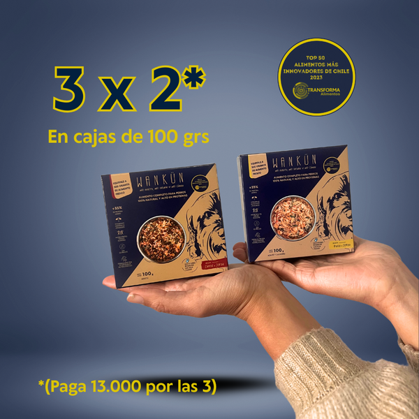 𝗣𝗮𝗰𝗸 𝟯𝘅𝟮 | Equivale a 1,5 kg de alimento fresco